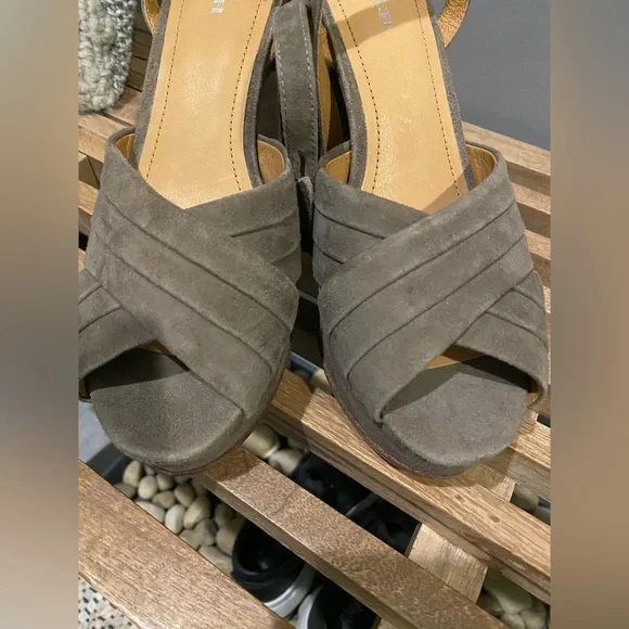 NEW Coach Suede Heels - Picture 5 of 5